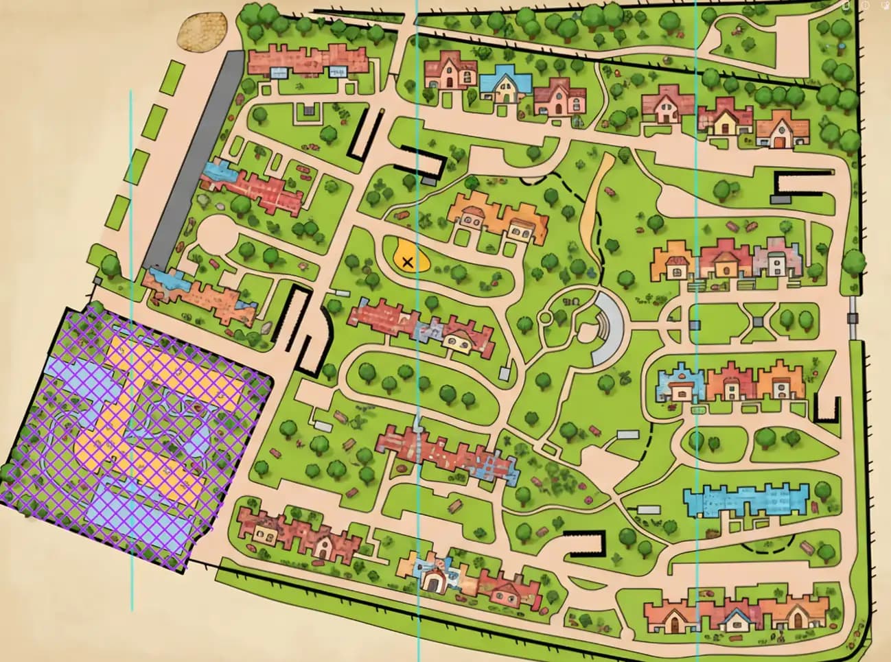 Student orienteering scene